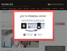 Tablet Screenshot of bellezaymoda.redmujer.com