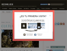 Tablet Screenshot of ocio.redmujer.com