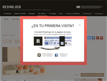 Tablet Screenshot of mama.redmujer.com